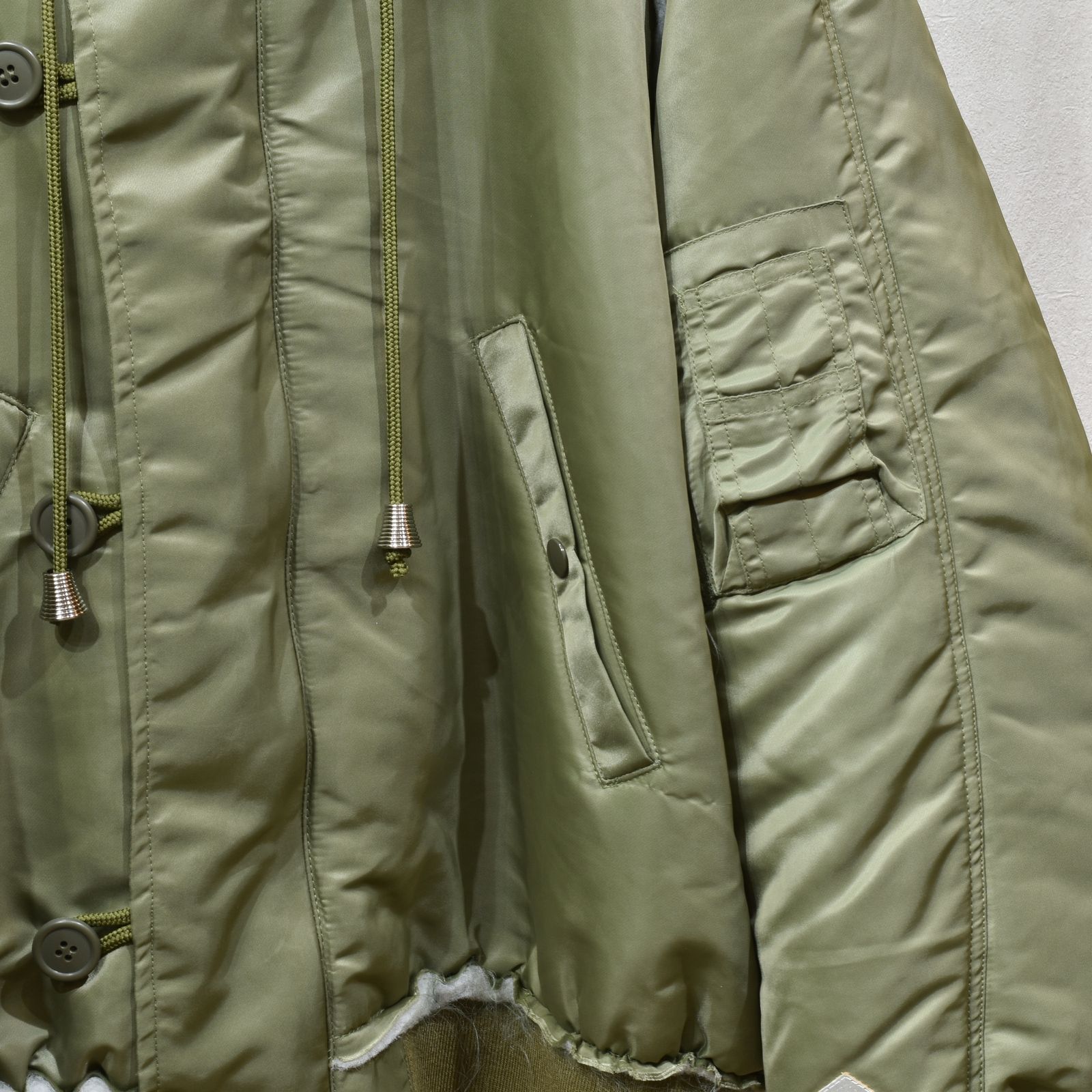 PENTAGRAM N-2B FLIGHT JKT (OLIVE)｜ペンタグラム フライトジャケット｜PD26AJ04