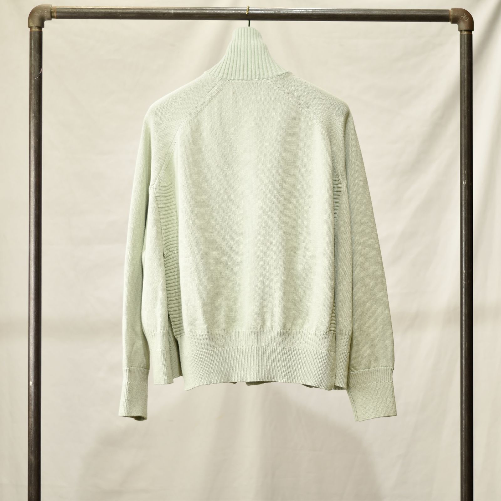 ハイネックニットブルゾン / LB23SS-KNBL01 (SPRING GREEN)
