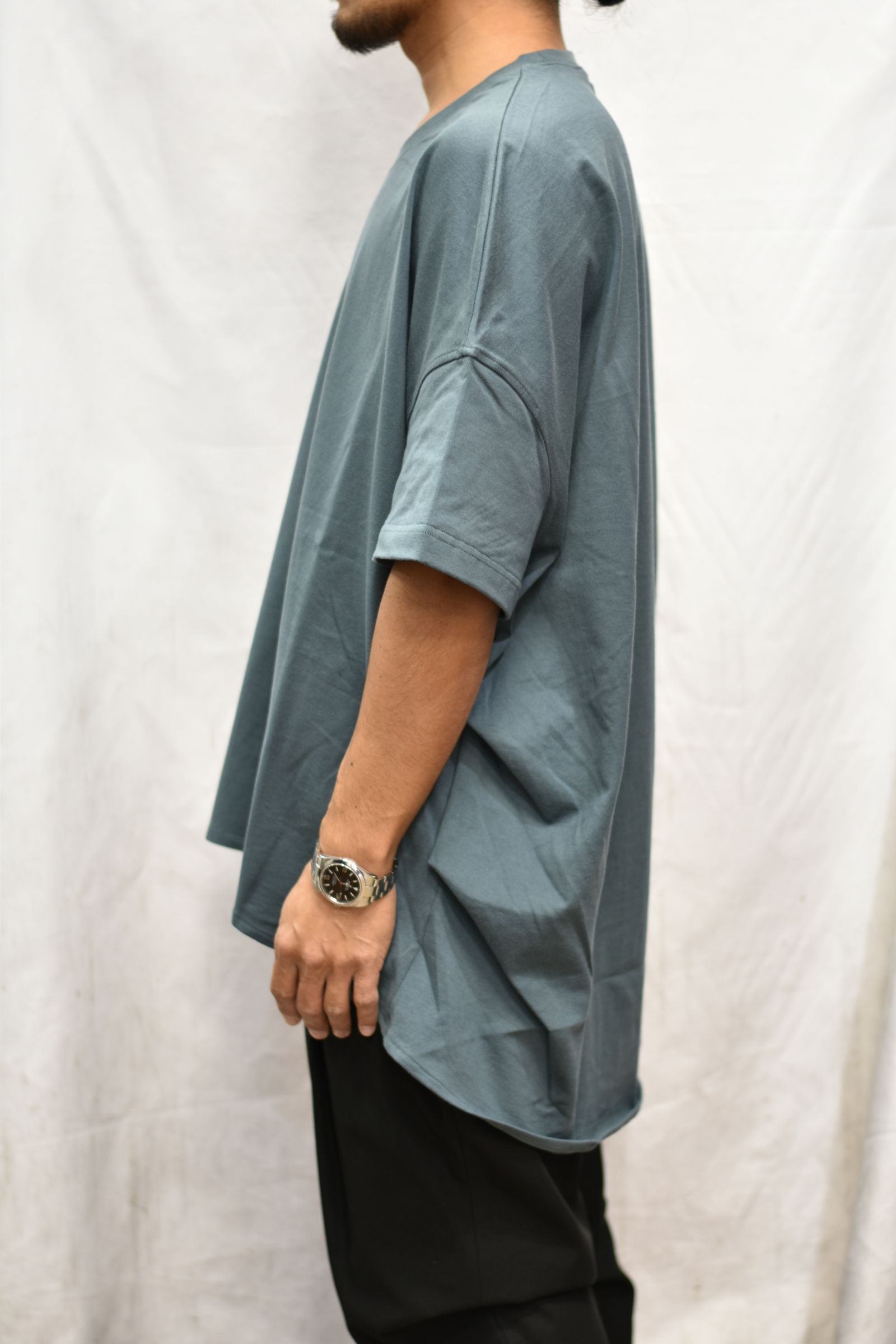 ポンチョTシャツ / LB21SS-TE01-YG (MOSS GREEN)