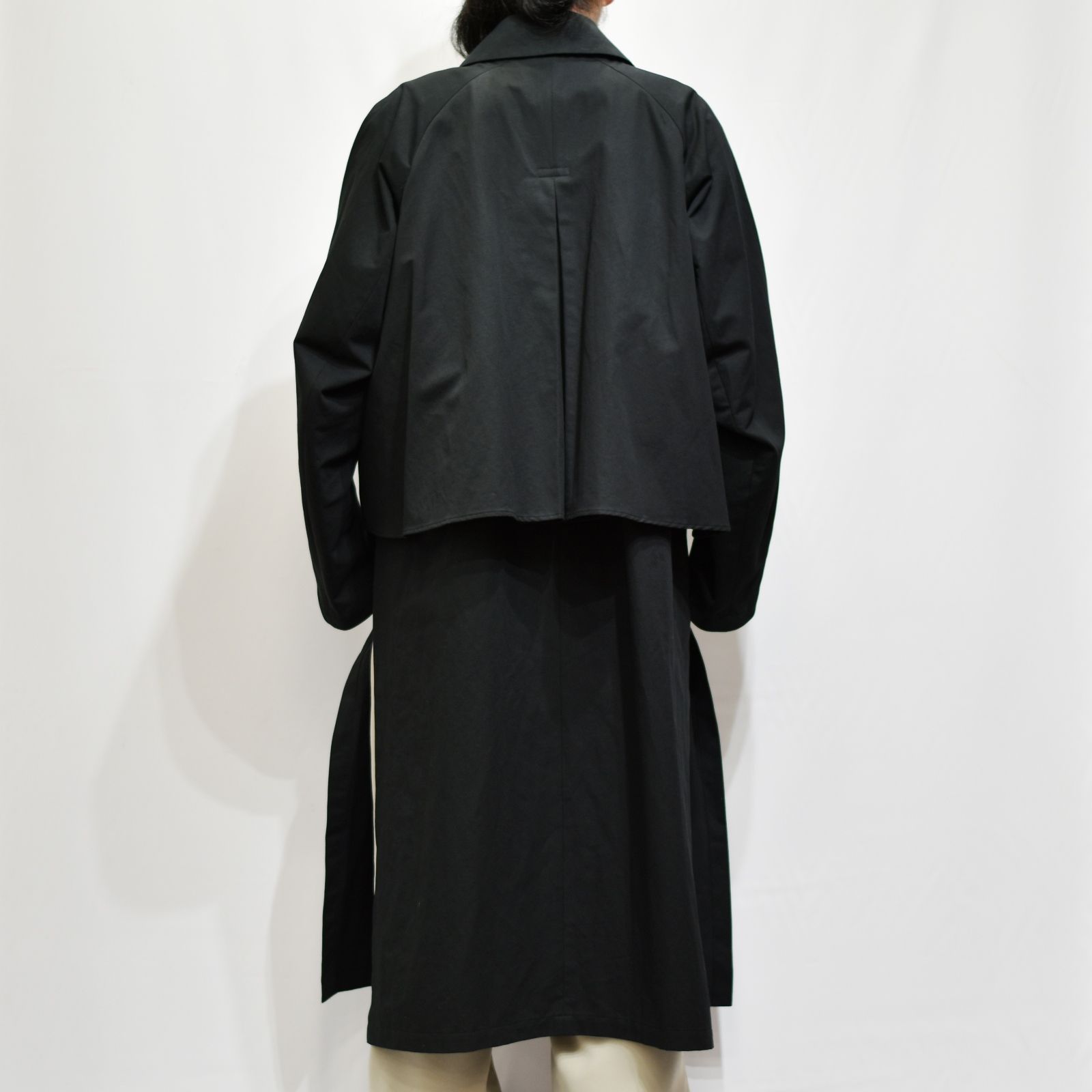 デタッチャブルトレンチコート / LB22SS-CO01-CL (BLACK)