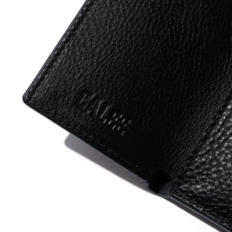 CALEE - × KEBOZ STUDS LEATHER MULTI WALLET (BLACK) / × ケボズ スタッズ レザー マルチウォレット  | chord online store