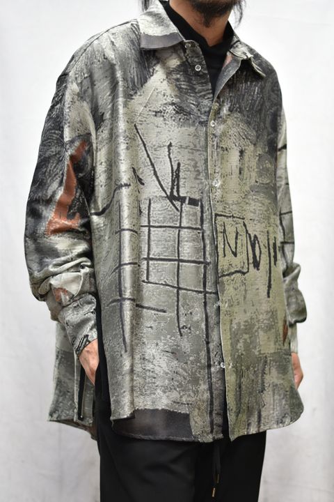 サイドジップエクスバンドシャツ / LB21SS-SH01-JQ (JAQUARD)