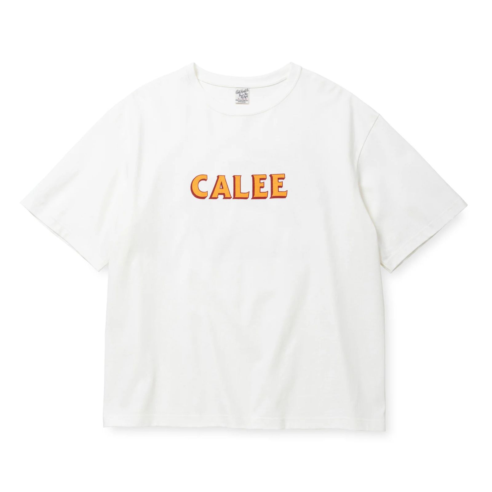 VINTAGE TYPE SYNDICATE RETRO GIRL TEE ＜NATURALLY PAINT DESIGN＞ (WHITE)｜ワイドシルエット プリントTシャツ｜CL-25SS007NT