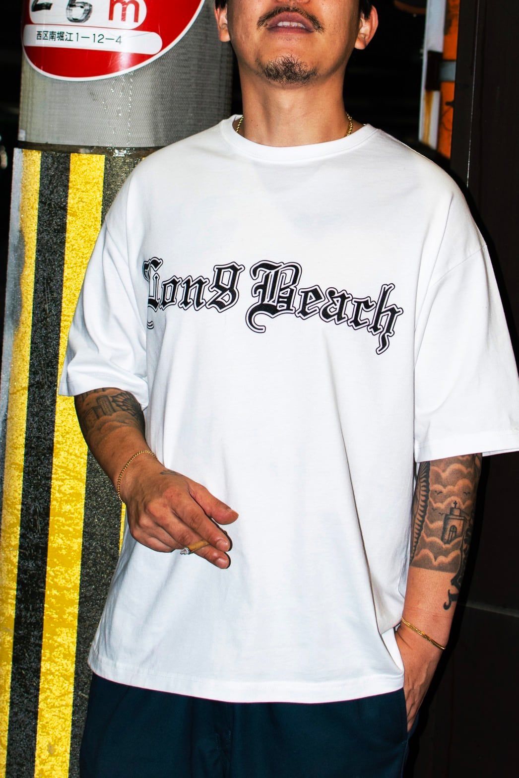 CUTRATE - CUTRATE LONG BEACH CA LOGO DROP SHOULDER S/S -T-SHIRT