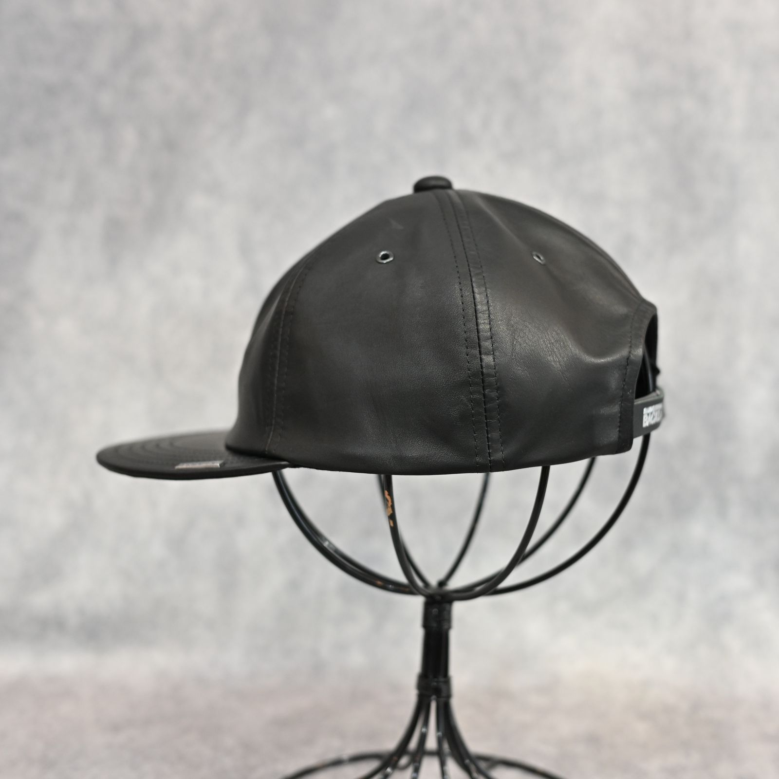 Furniture Leather ベースボールキャップ （BLACK） 858-05