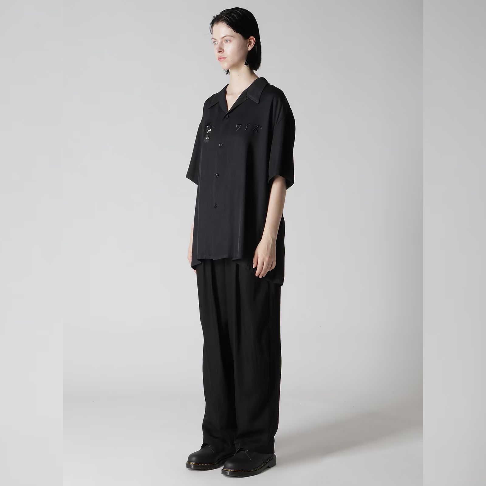 Y's SUKASHIRT （BLACK） / スカシャツ （ブラック）