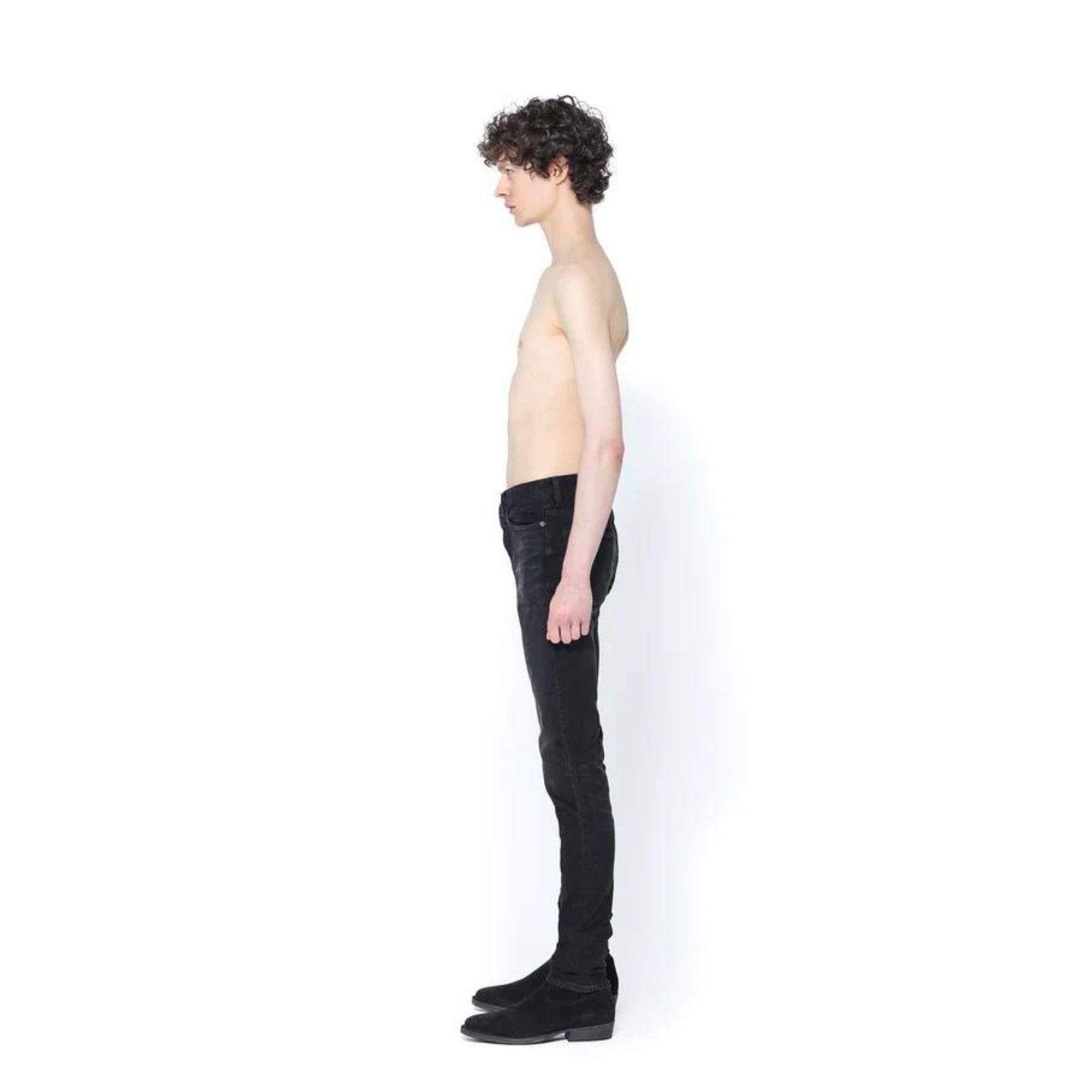 [STANDARD] 107 S.Slim USD （BLACK） / スリムデニムパンツ （ブラック）