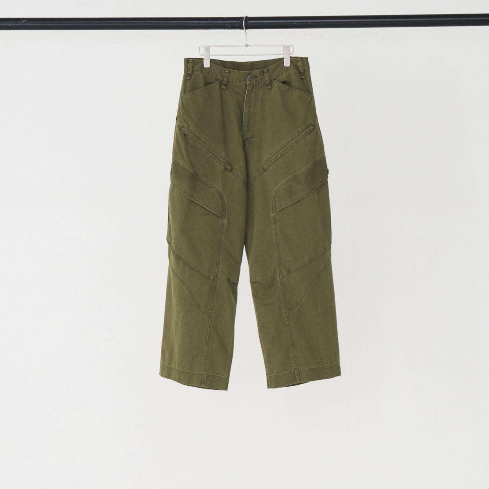 【25AW先行予約】 DOUBLE DYE CHINO PT (KHAKI)｜二重染め チノパンツ｜475203
