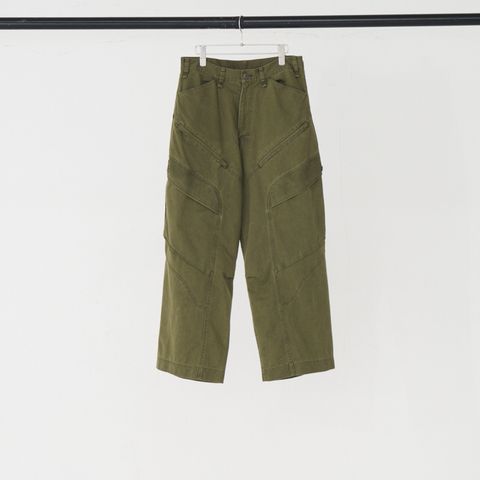 【25AW先行予約】 DOUBLE DYE CHINO PT (KHAKI)｜二重染め チノパンツ｜475203
