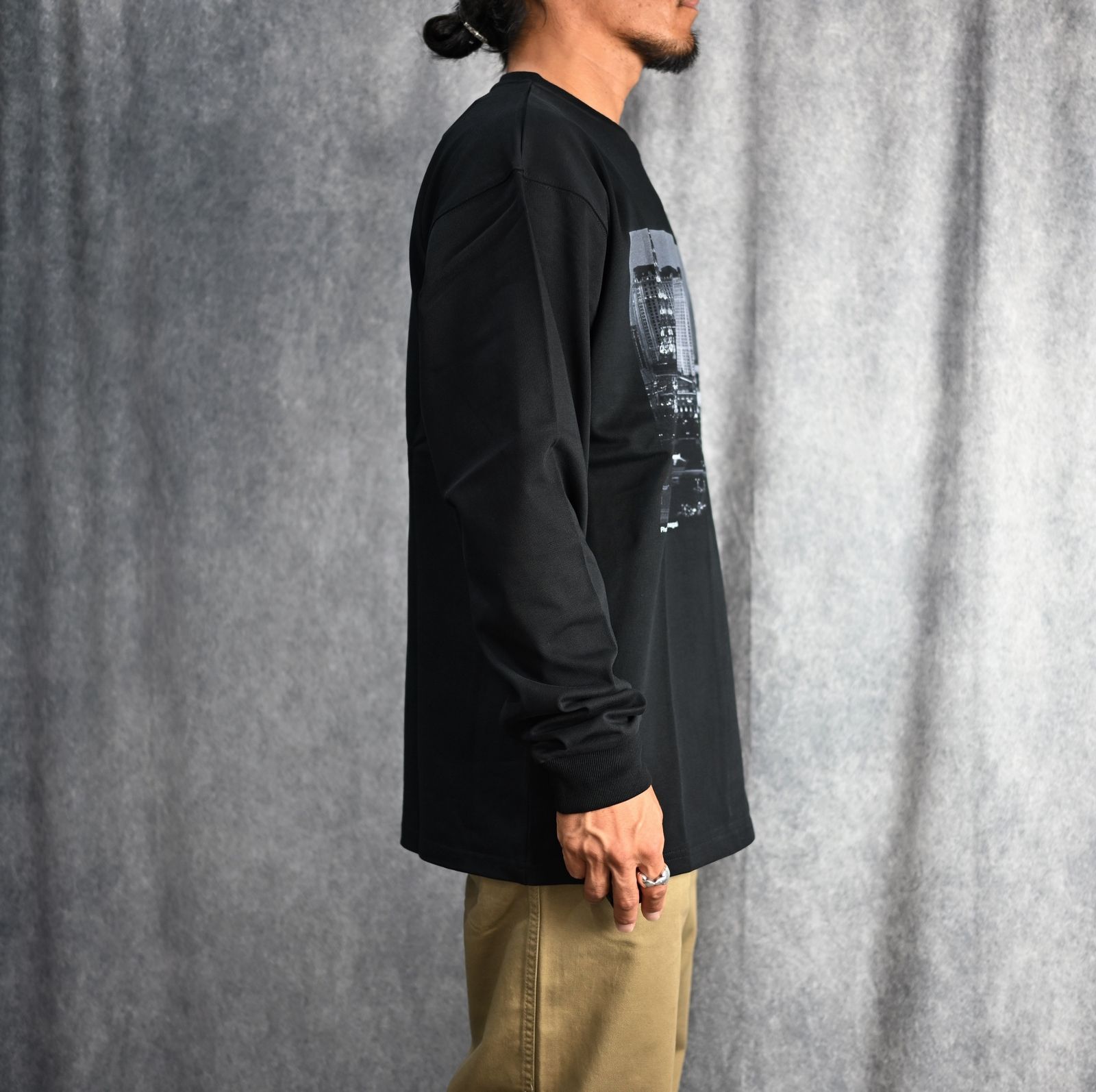 WIND AND SEA×MINEDENIM Photo L/S Tee （BLK / ブラック）
