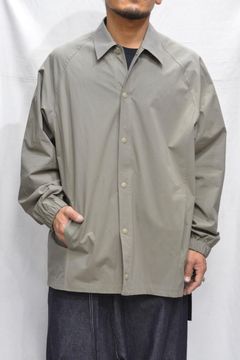 ワッシャー加工 ストレッチコーチジャケット