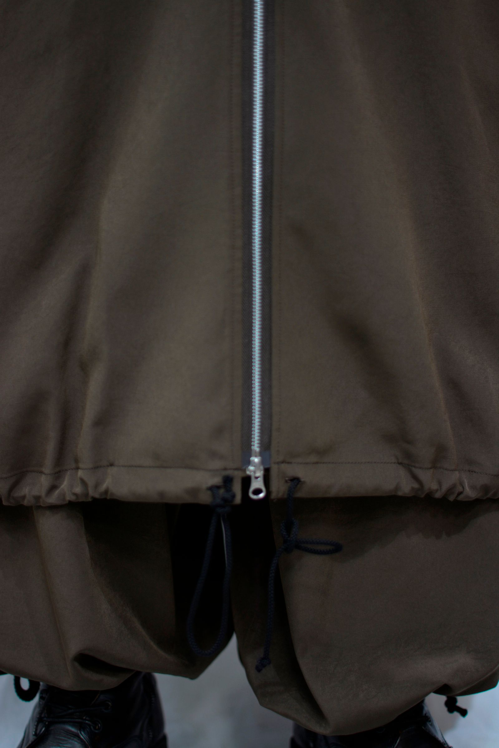 Dolman sleeve rib