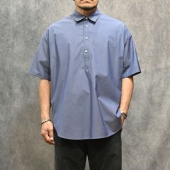 HALF SLEEVE SHIRT （NAVY / ネイビー）｜半袖プルオーバー シャツ｜2261-SH54-102-S