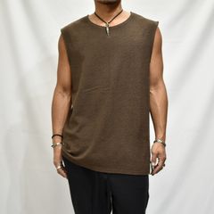 コットンランダムパイル ノースリーブ