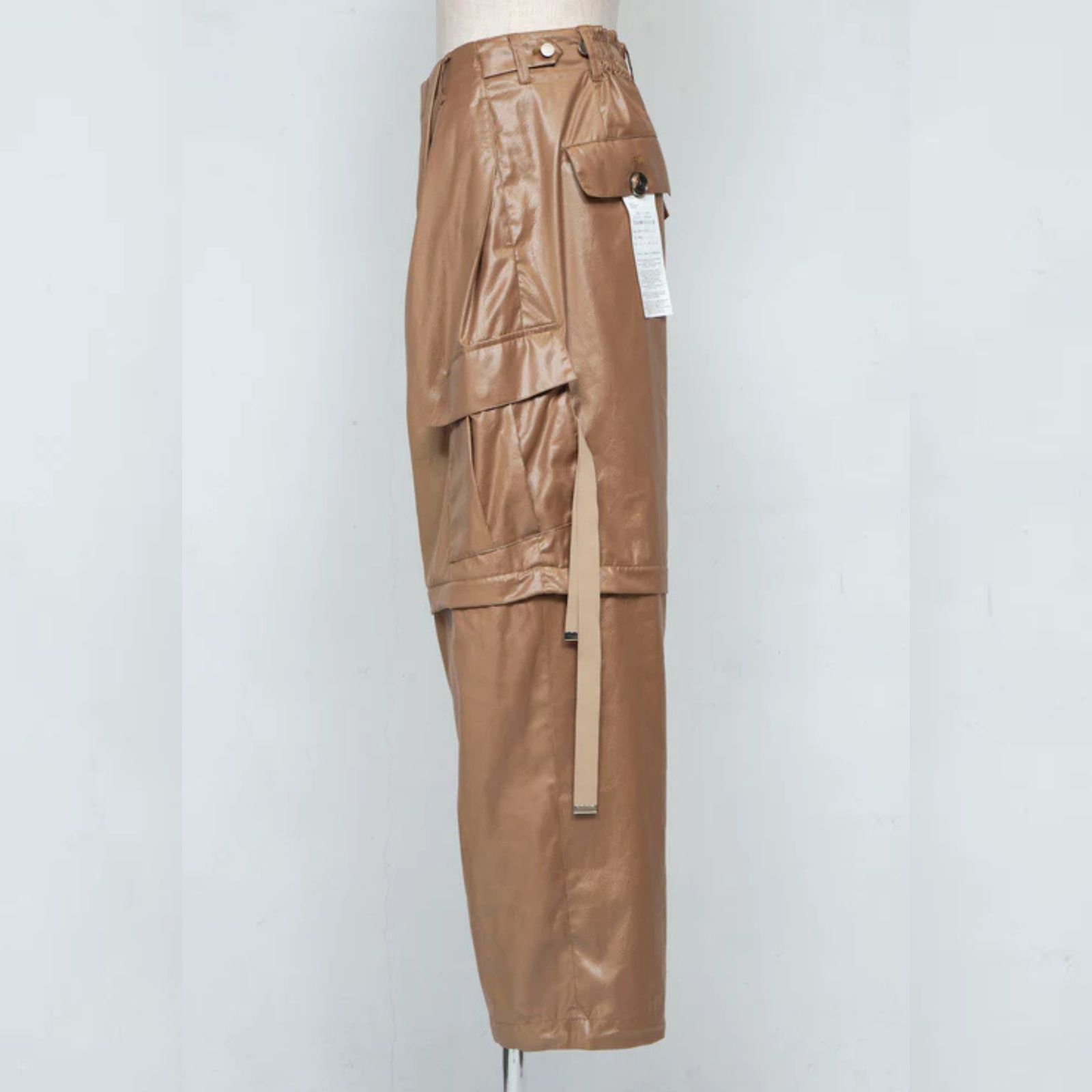 デタッチャブルワイドカーゴパンツ / LB25SS-PT05-FFL (BROWN)