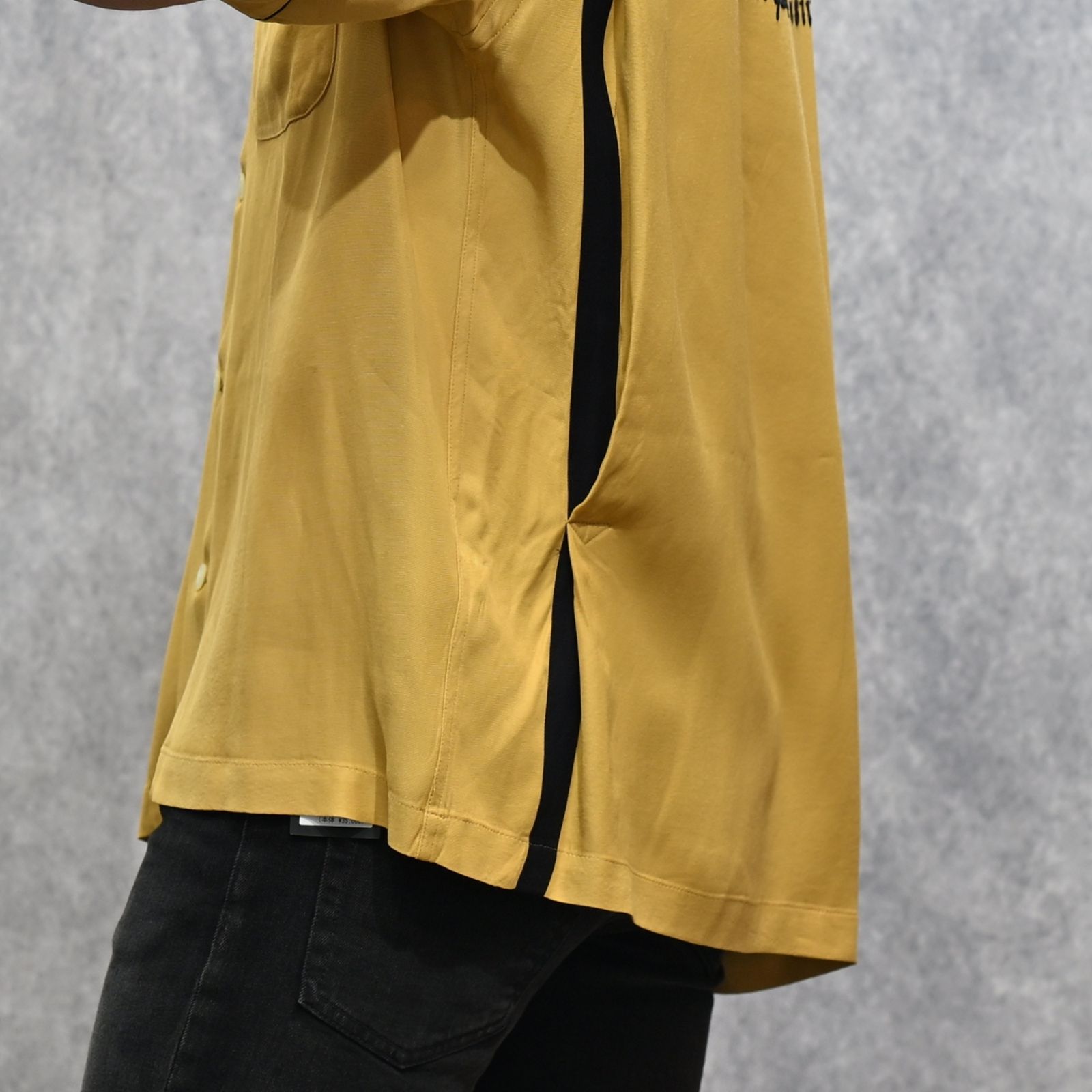B.H.All Stars Rayon Bowling SH （YEL） ボーリング 半袖シャツ （イエロー）｜2605-5001