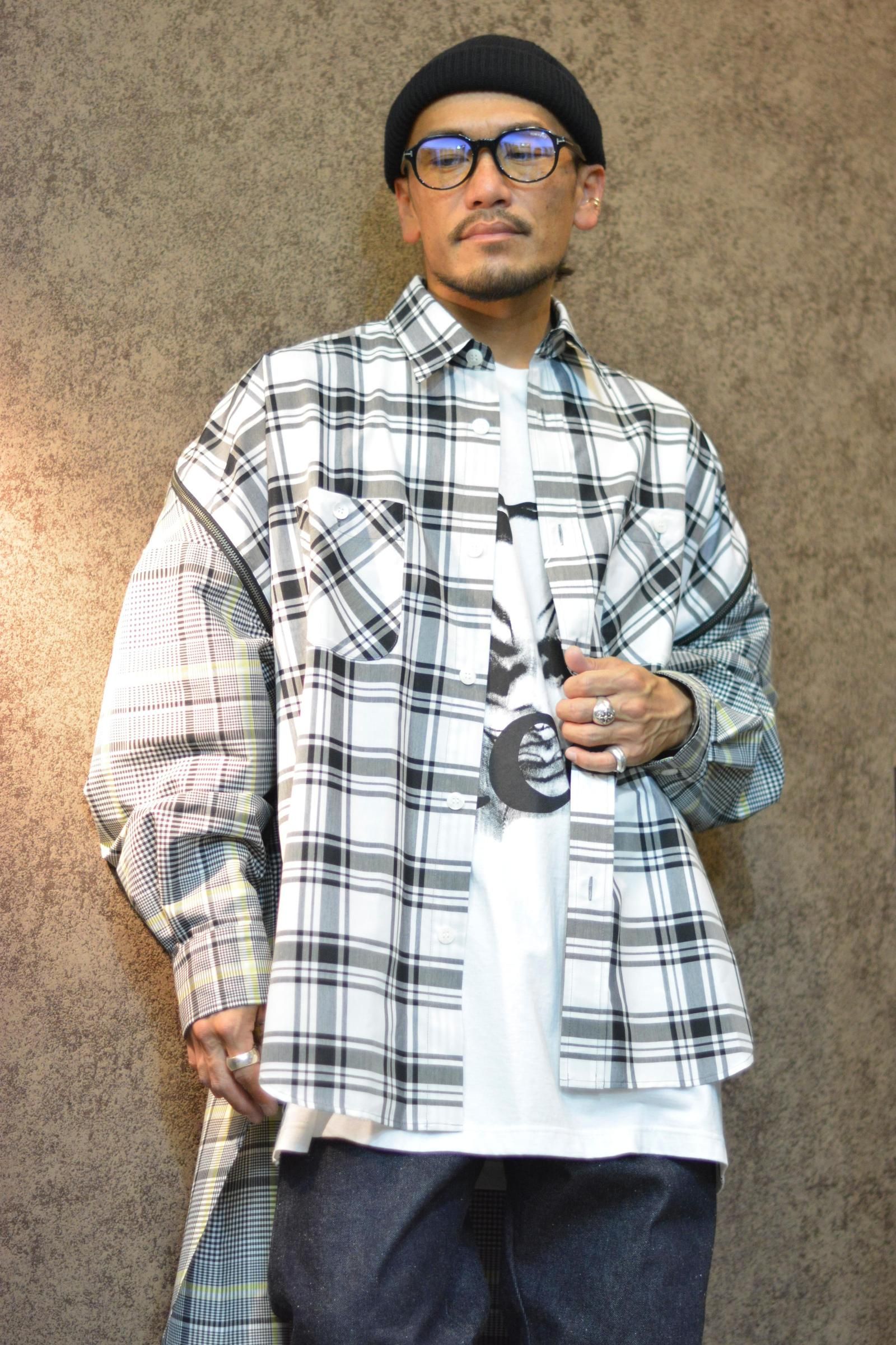 ”DOCKING LONG CHECK SHIRT