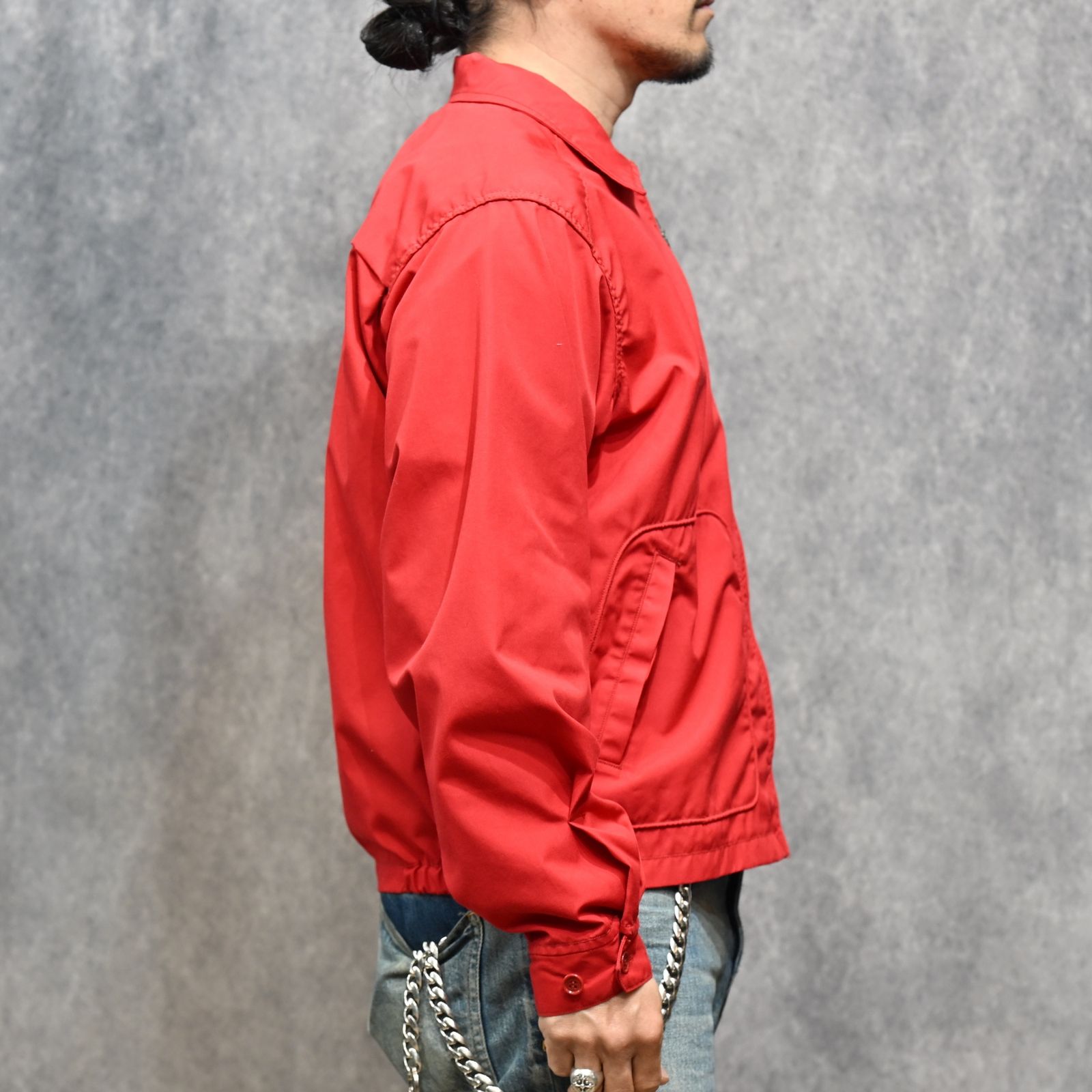 MINEDENIM - McGREGOR × MINEDENIM Drizzler JKT （RED）｜マクレガー