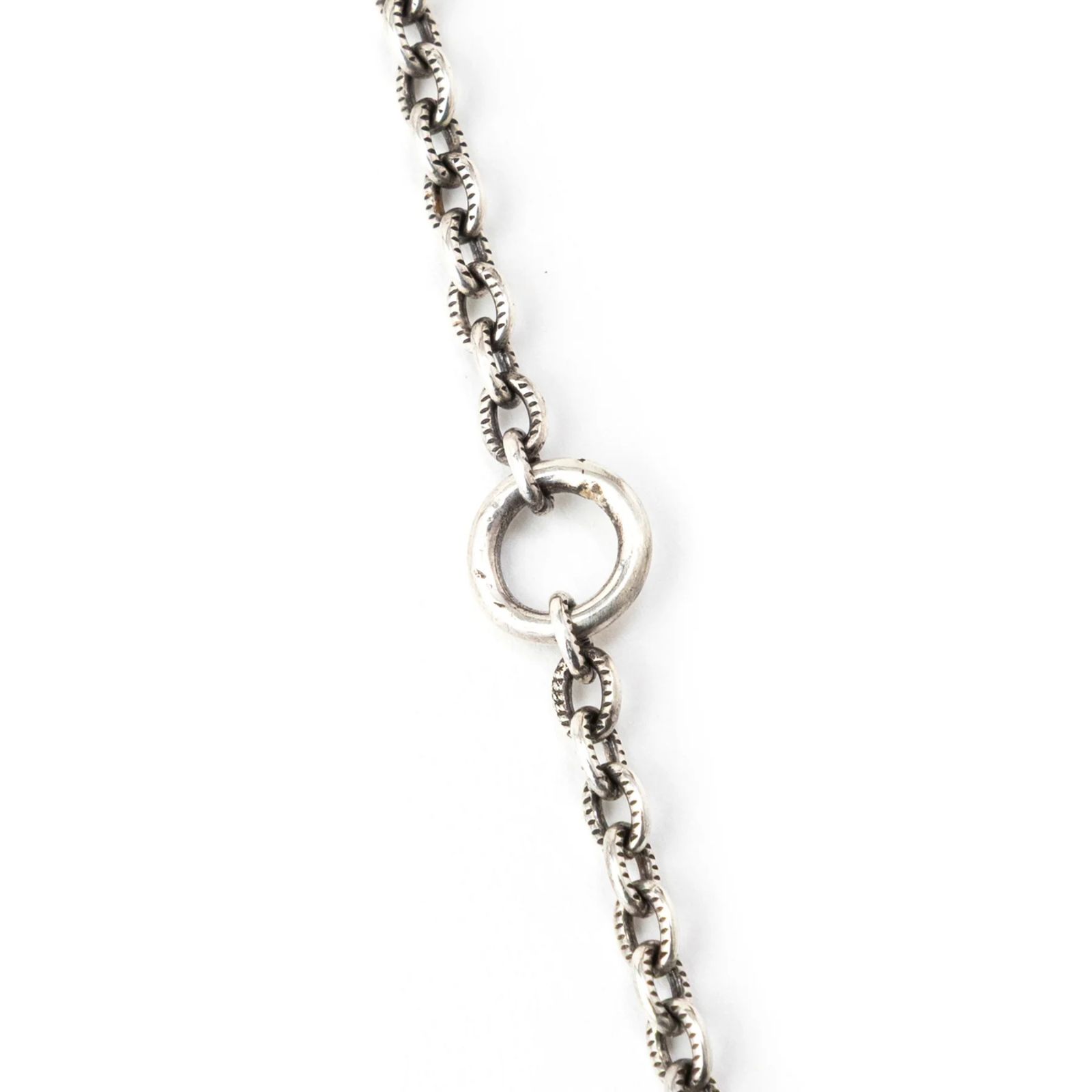 × D.O.D SILVER SNAKE WHEEL NECKLACE ＜EXCLUSIVE＞ (SILVER)｜× ディーオーディー スネーク ホイール型 ネックレス｜CL-25AW004JW EX