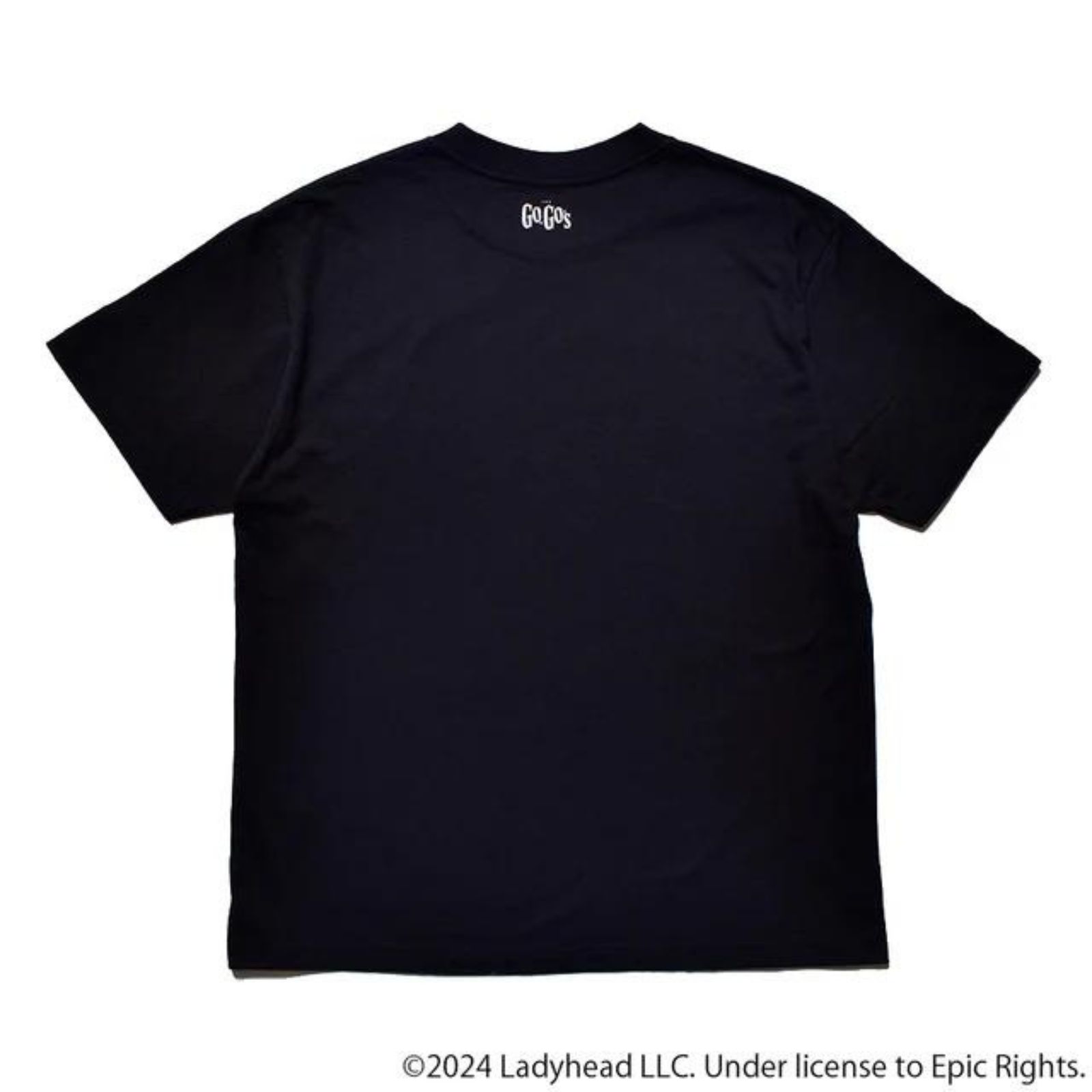 GO-GO'S "NORTH AMERICAN TOUR" Print Crewneck T-SH （BLK） / プリント Tシャツ （ブラック）