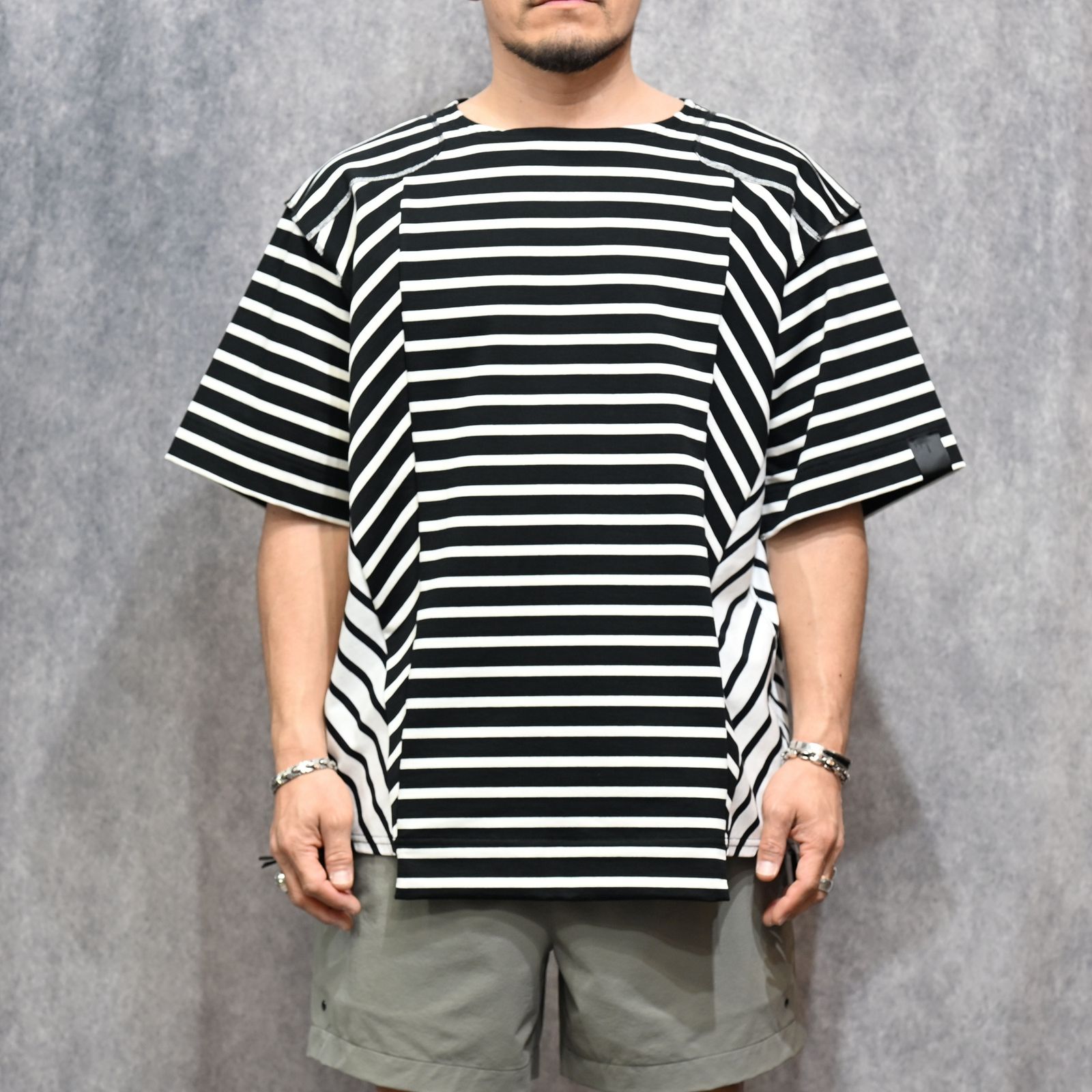 ZEBRA BASQUE SHIRT （BLK BORDER / ブラック）｜ボーダーTシャツ｜2261-CS54-024