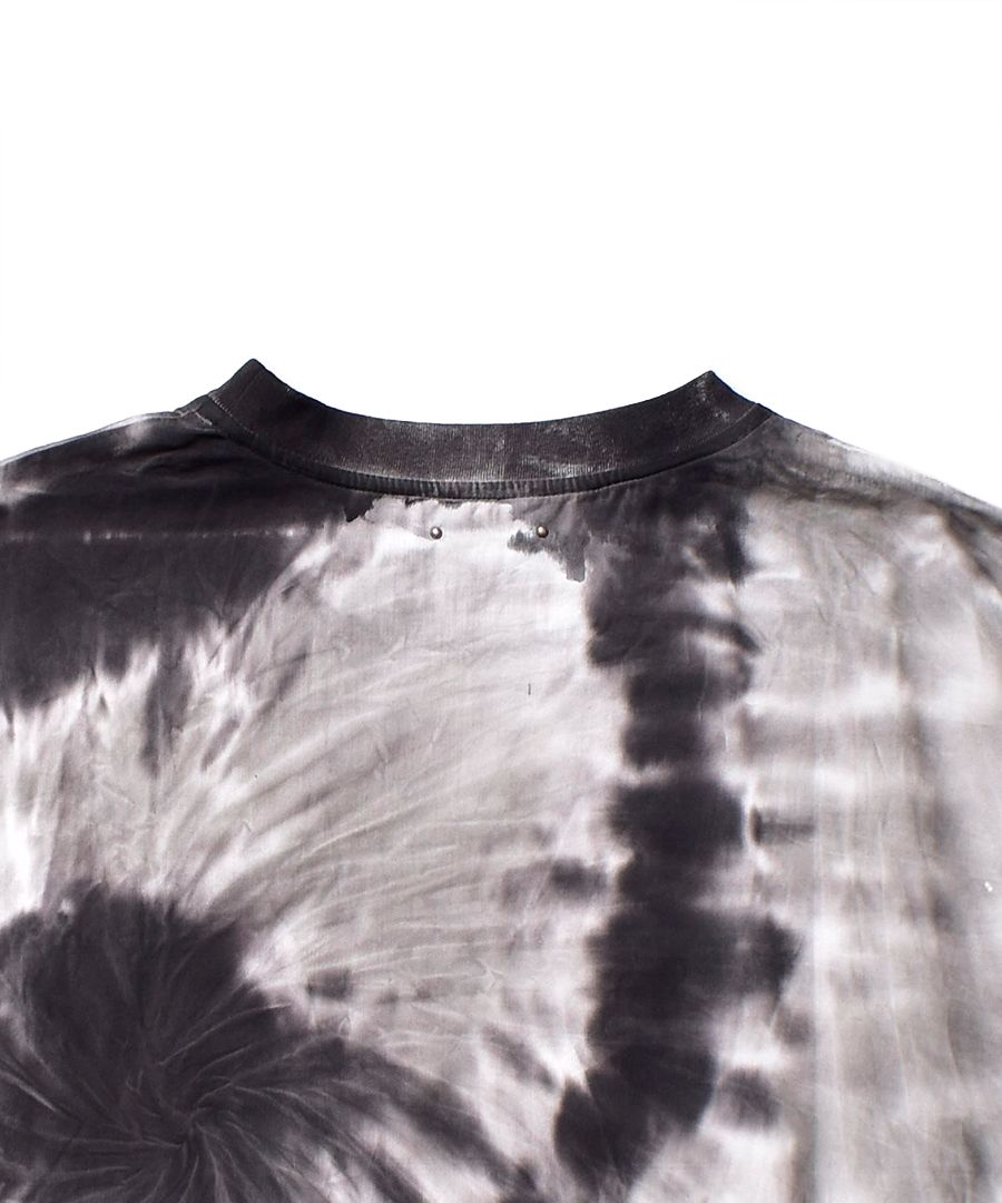 White Denim Marble Dye T-SH