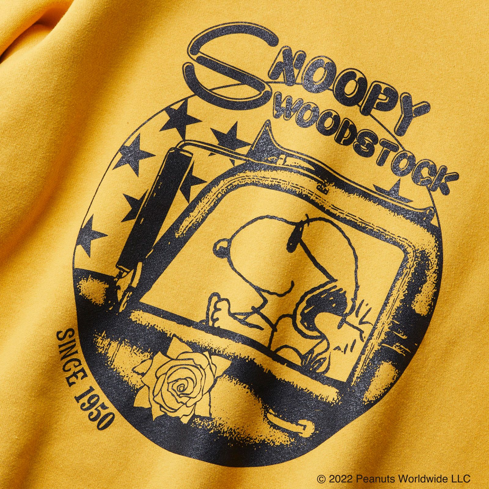 PEANUTS L/S SWEAT (MUSTARD)