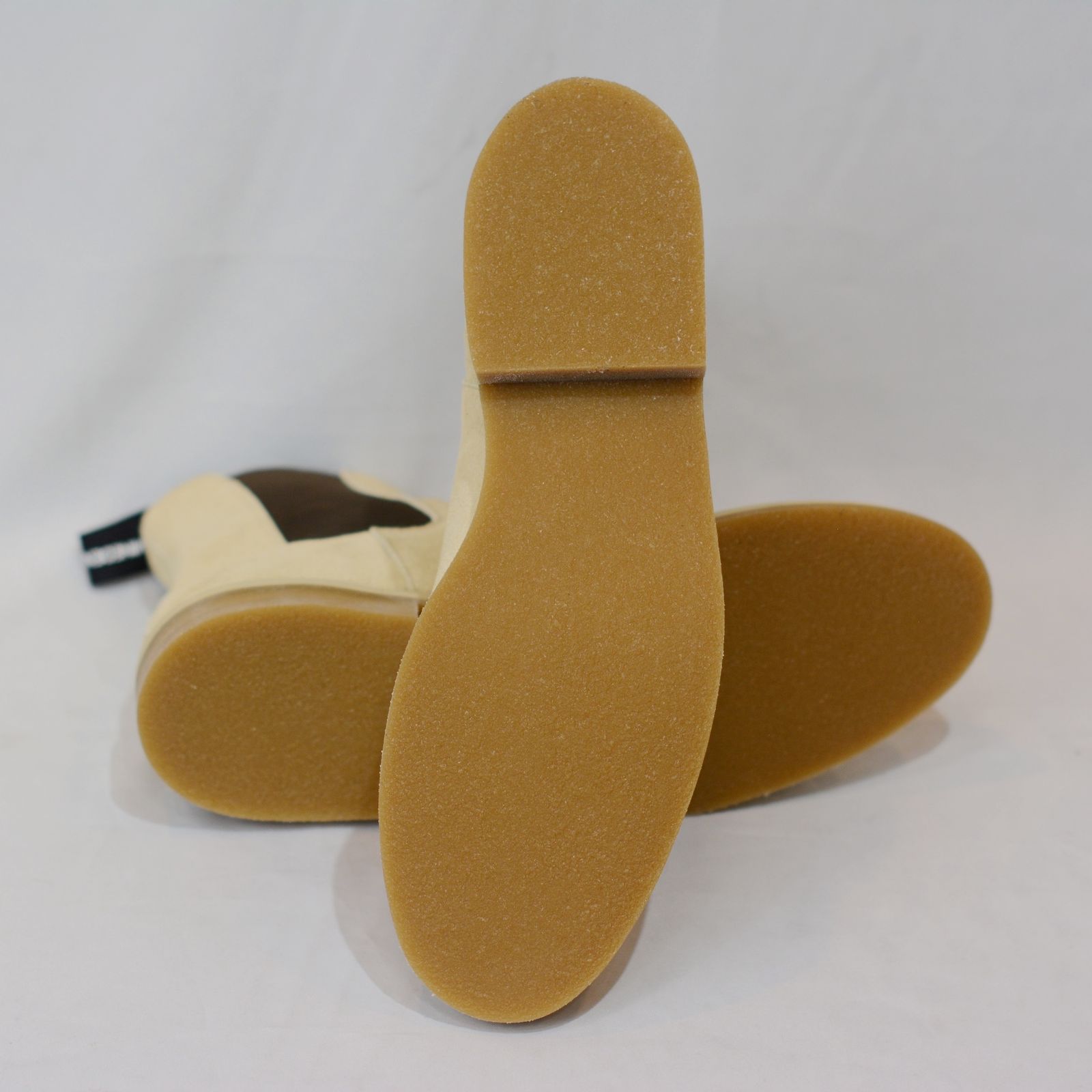 Suede Leather Side Gore Boots （BEIGE）