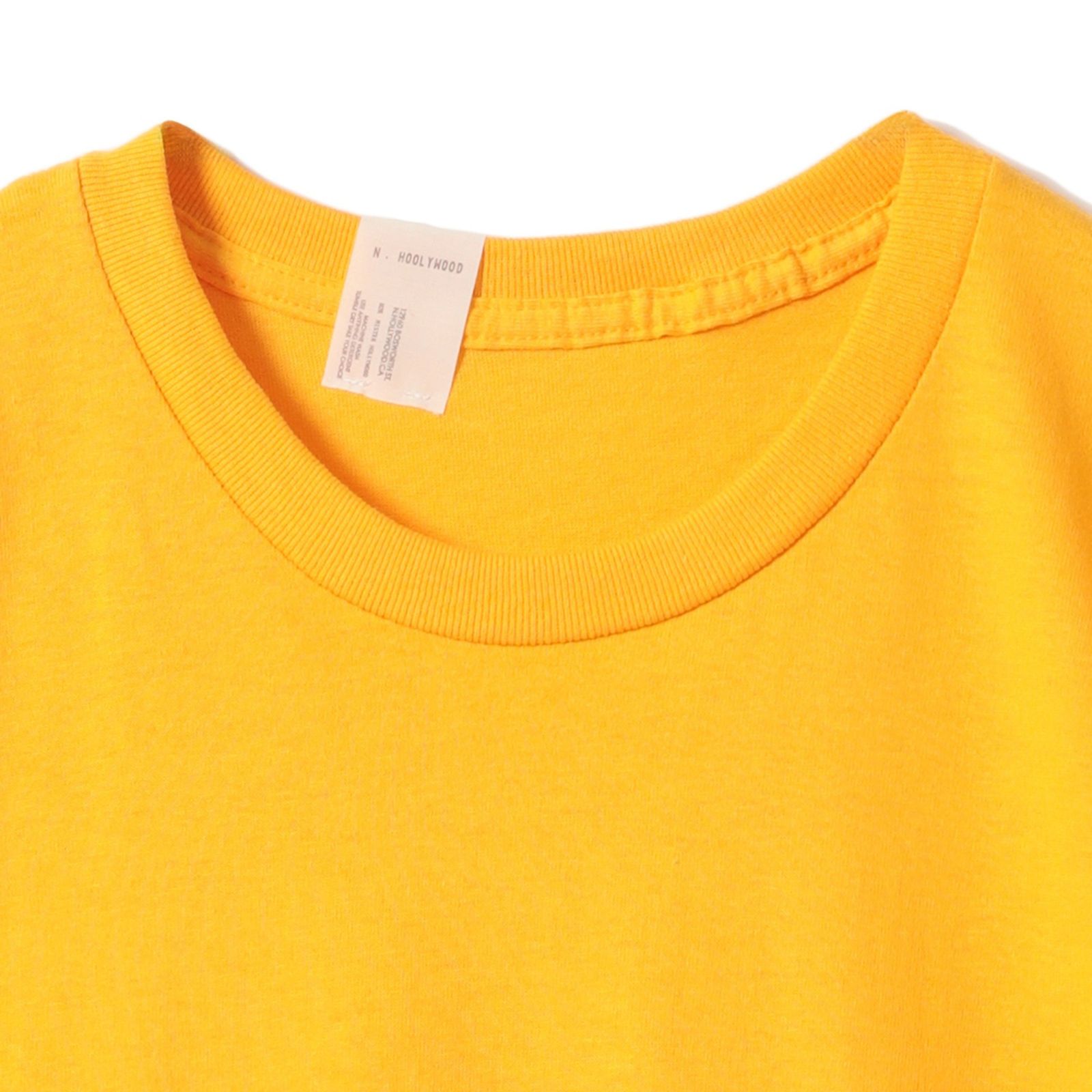 HALF SLEEVE SHIRT （YELLOW） / 半袖Tシャツ (イエロー)