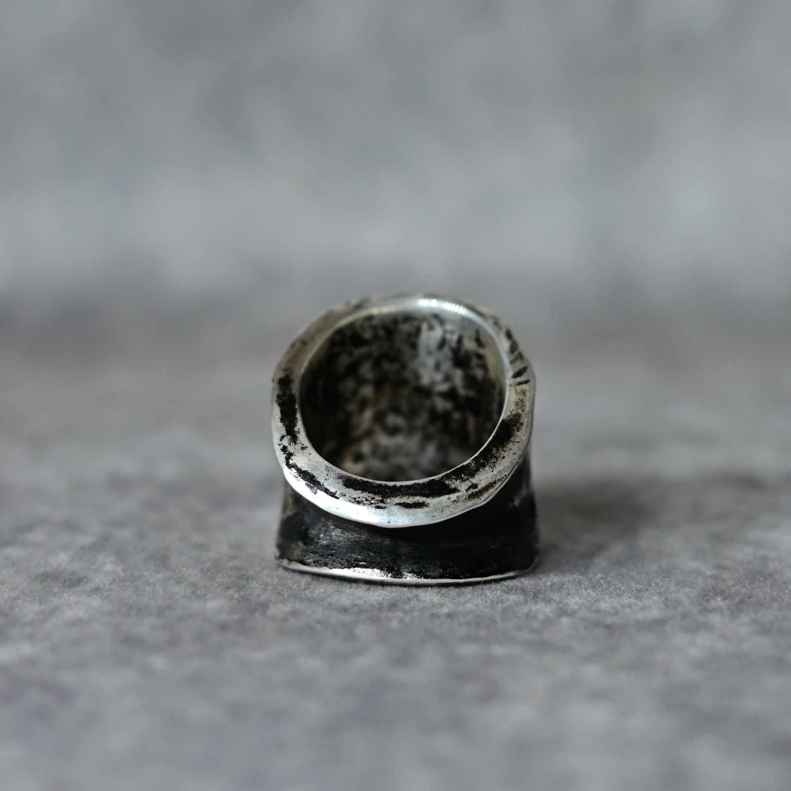 BEND RING  （18号）｜ SILVERS 純銀