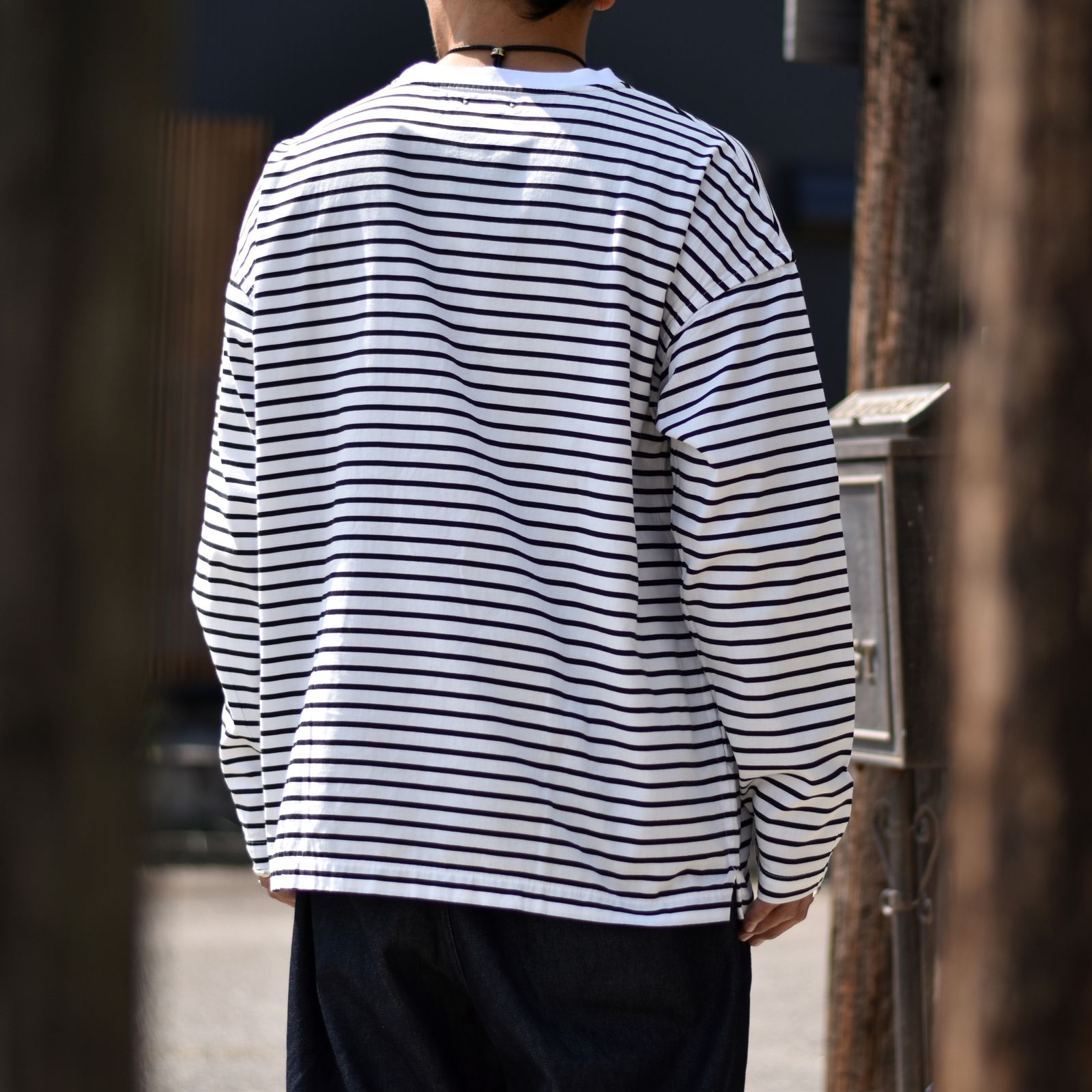 MINEDENIM - Border L/S Denim T-SH | chord online store