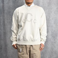 C LOGO FD RW  (OFF WHITE / オフホワイト) スウェット トレーナー 2401006M