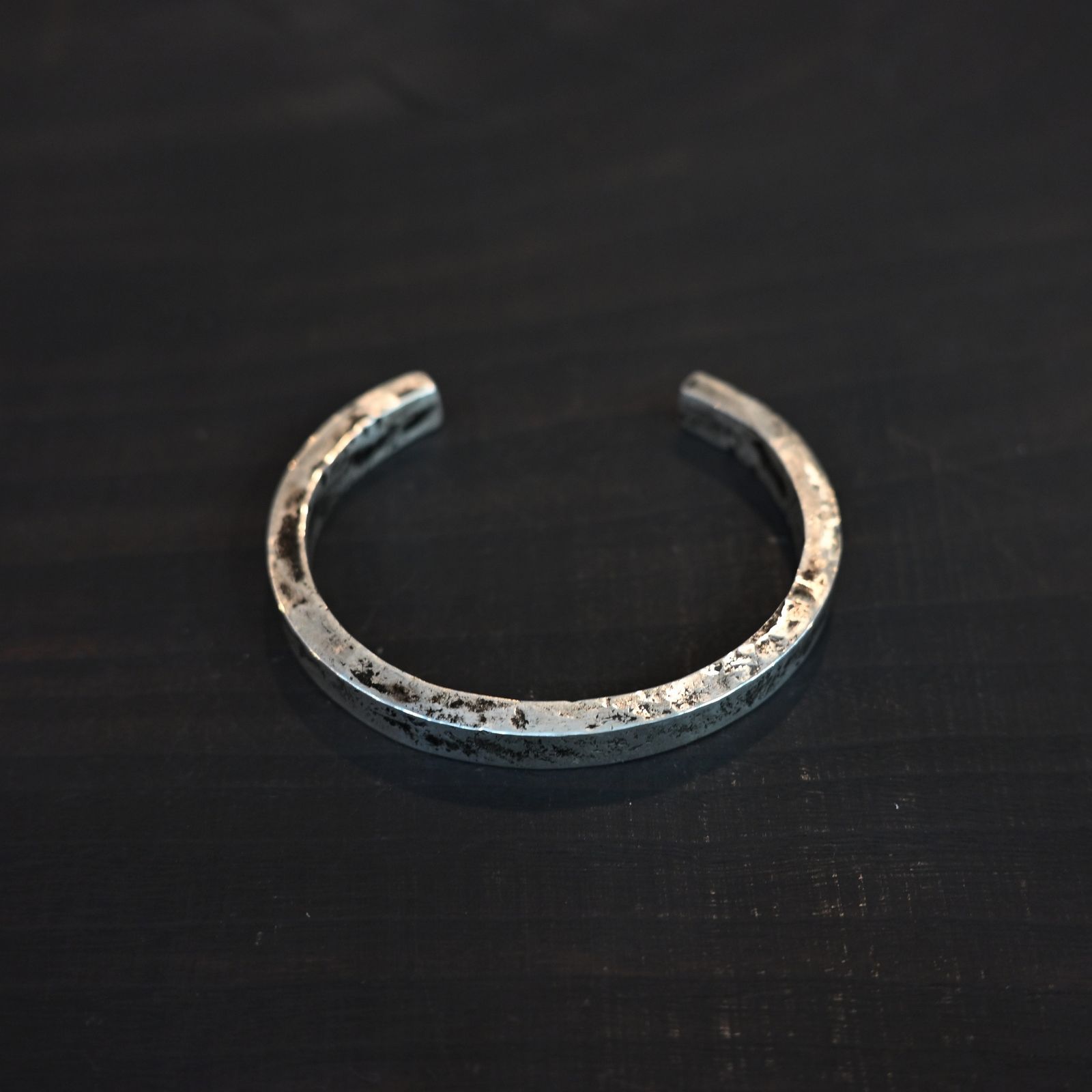 STRAIGHT BANGLE MID｜ SILVERS 純銀