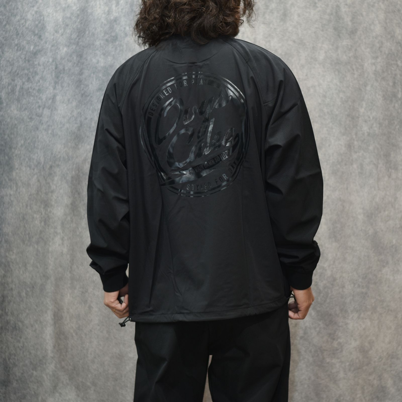 × OVYS CAL LOGO NYLON PISTE (BLACK)｜× オーヴィーズ 蛇柄 ナイロン ピステ｜ov-ls-0026