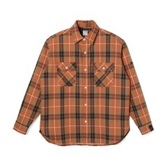 × BIG MAC SHIRT （ORG CHECK）｜× ビッグマック チェックシャツ｜2252-SH61-026