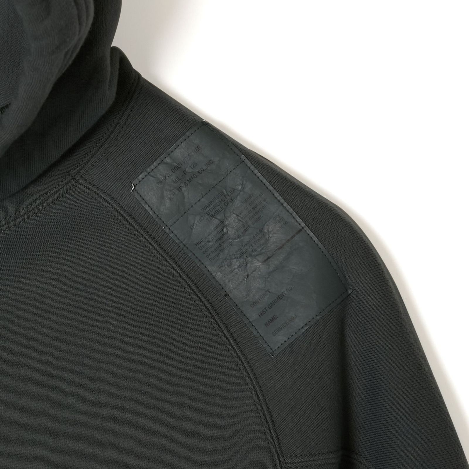 EXCHANGE POCKET HOODIE (CHARCOAL) - フーディー パーカー （チャコール） / 9242-CS01-009