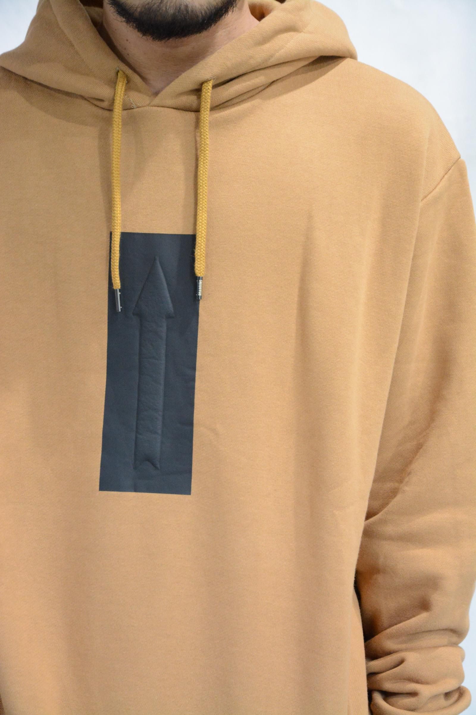 ARROW PRINT HOODIE (BEIGE)