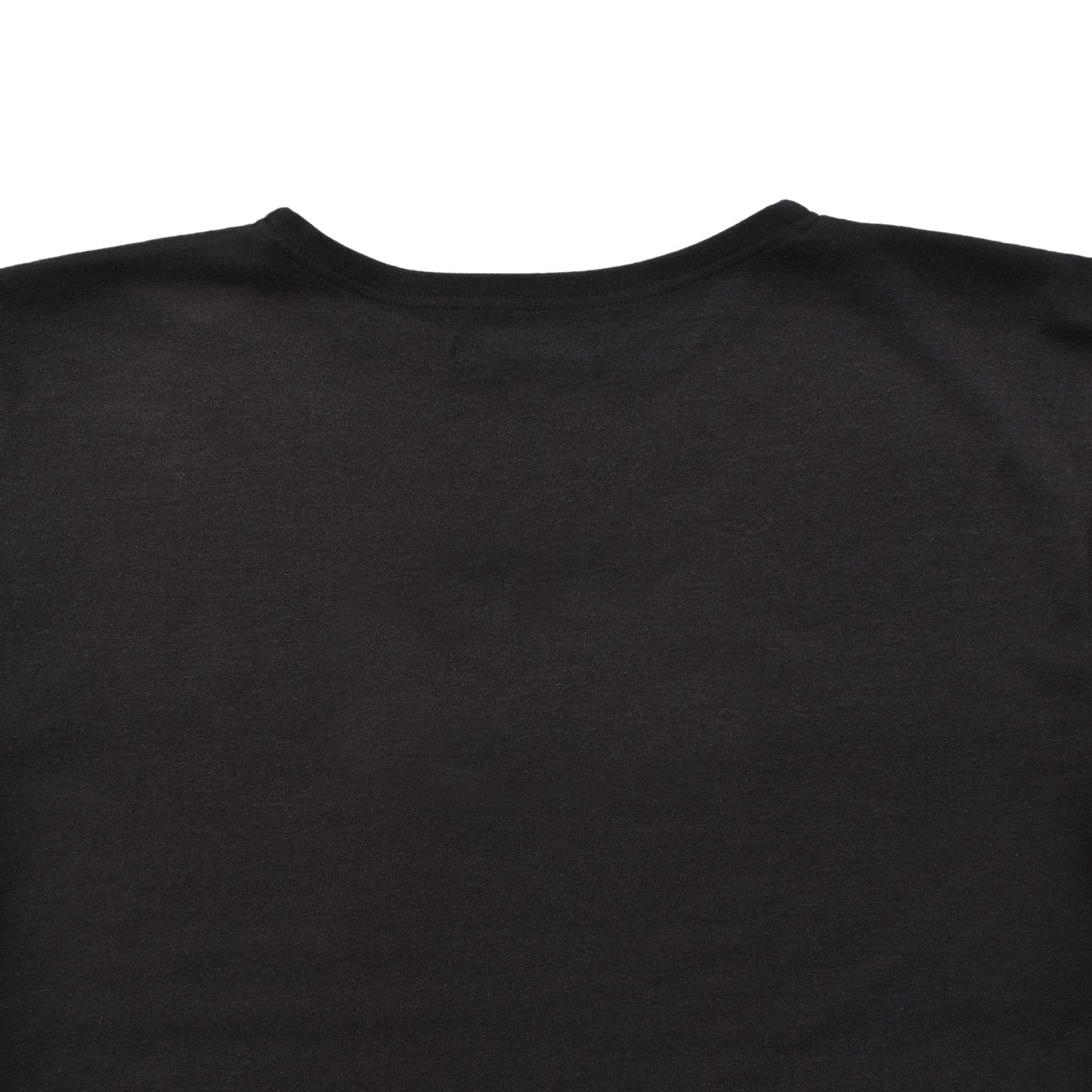A.Wool Border Boatneck L/S T-SH （BLK）｜ボートネック ロンT｜2509-4001