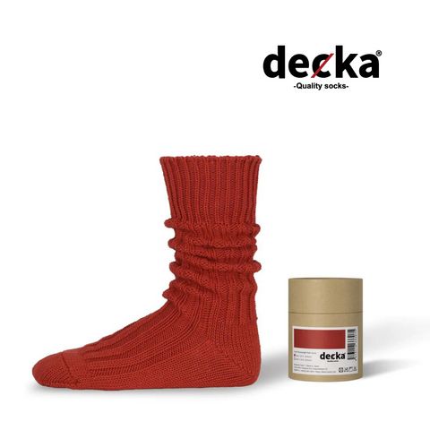 Cased Heavyweight Plain Socks -5th Collection- (BURGUNDY) | 専用ケース付き 厚手 靴下・ソックス