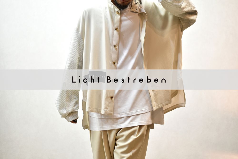 Licht Bestreben | スタンドカラー ルーズシャツ