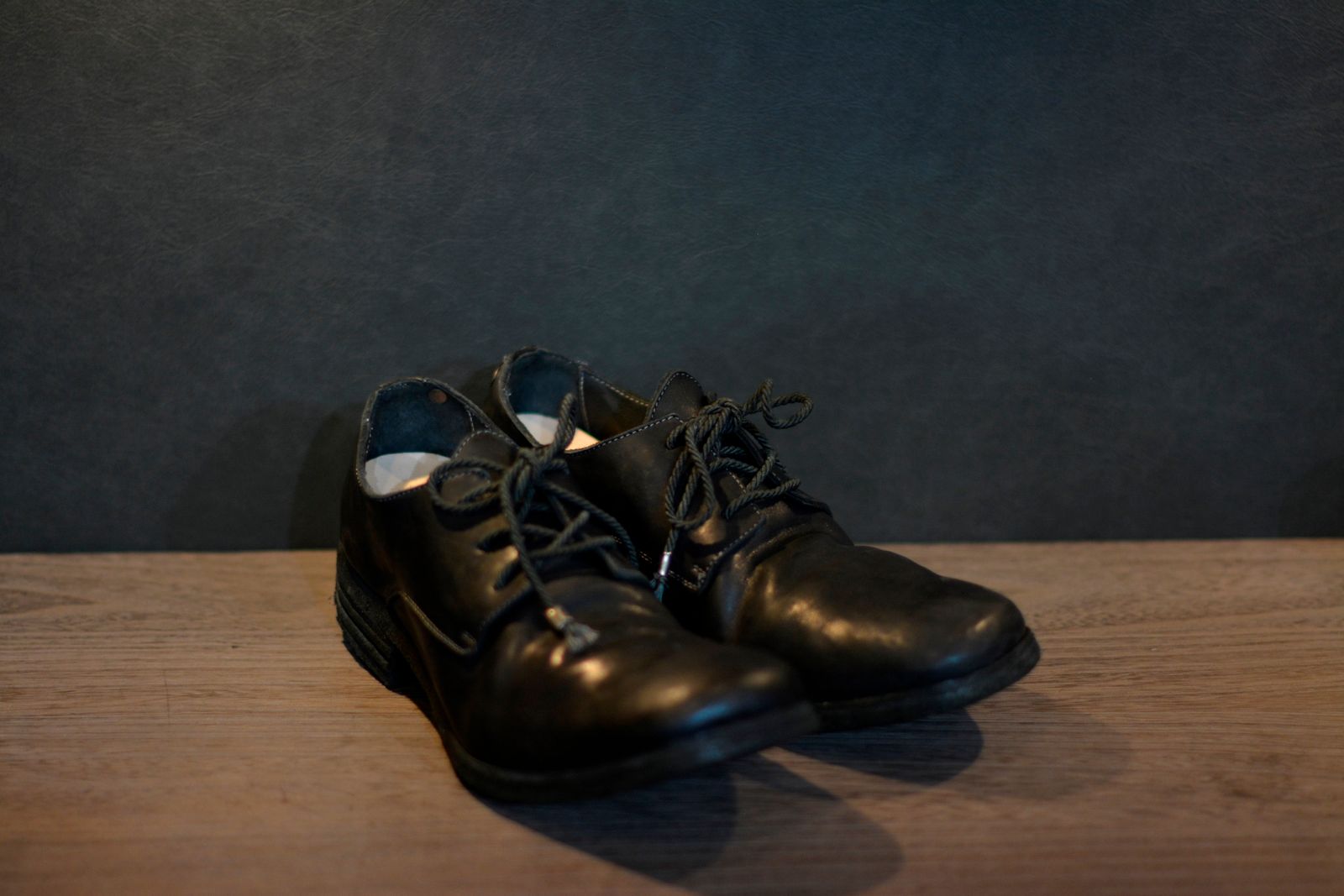 HORSE LEATHER DERBY #2 LINED LEATHER SOLES HAND DYED PIECE DYED