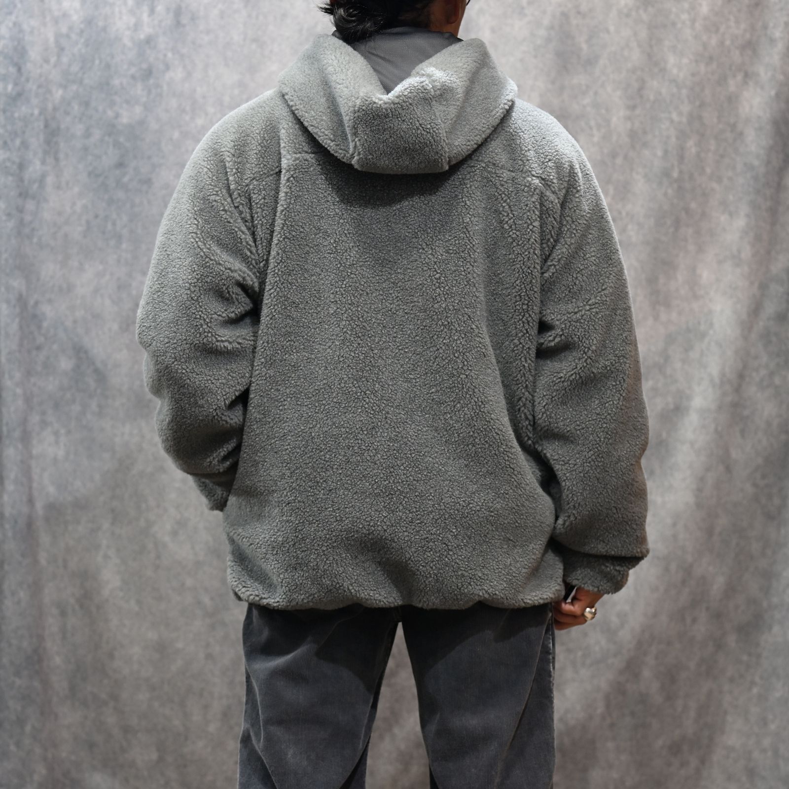 HOODED BLOUSON （GRAY）｜フーディーブルゾン ジップパーカー｜2252-BL05-002