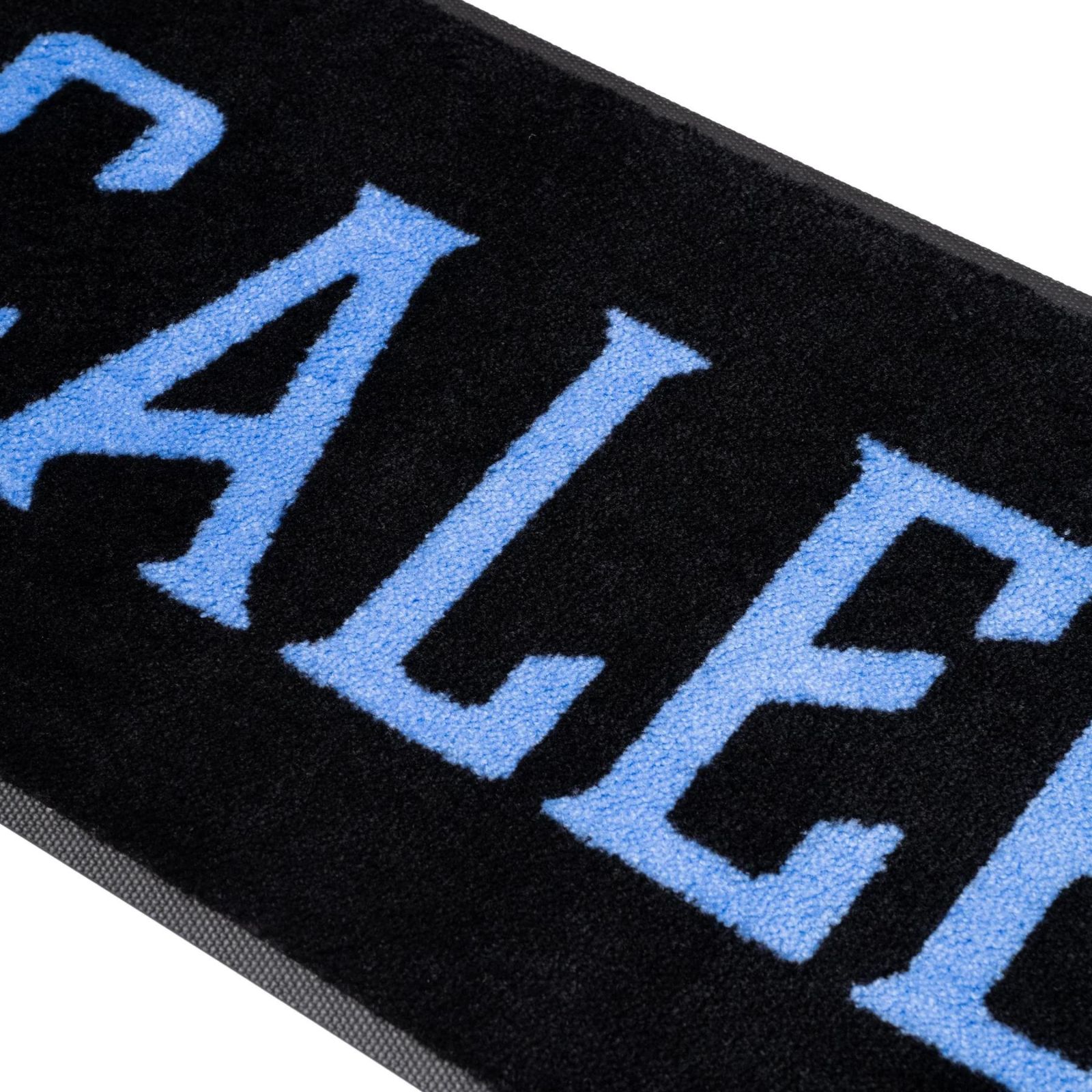 CALEE LOGO RUBBER FOOT MAT (BLACK / BLUE) / ラバーフットマット