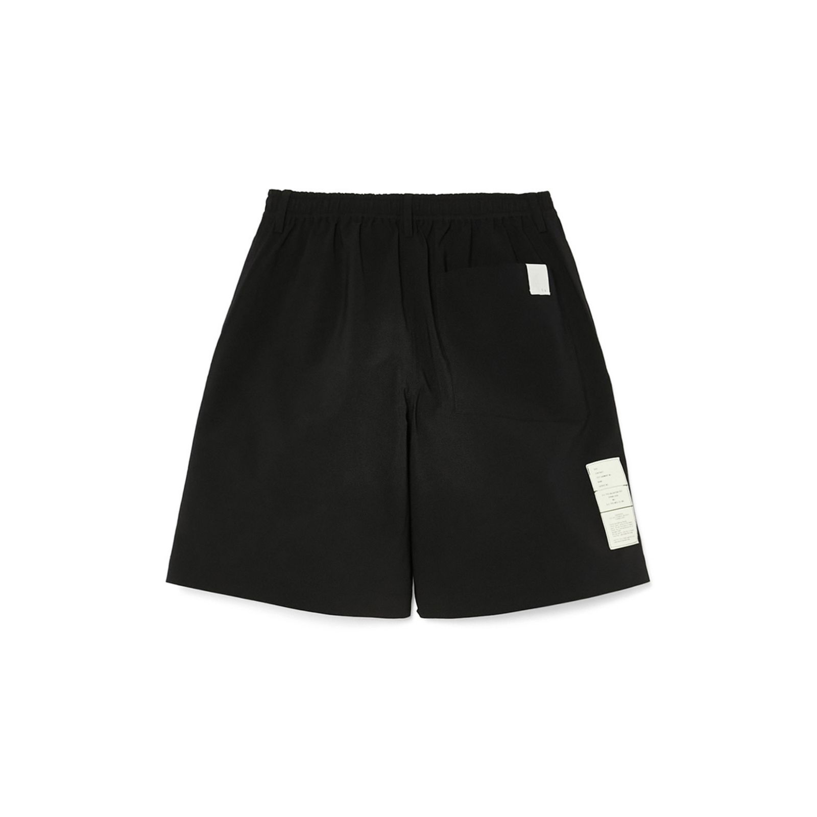 TUCK HALF PANTS （BLACK / ブラック）｜タック ハーフパンツ｜9261-CP54-002
