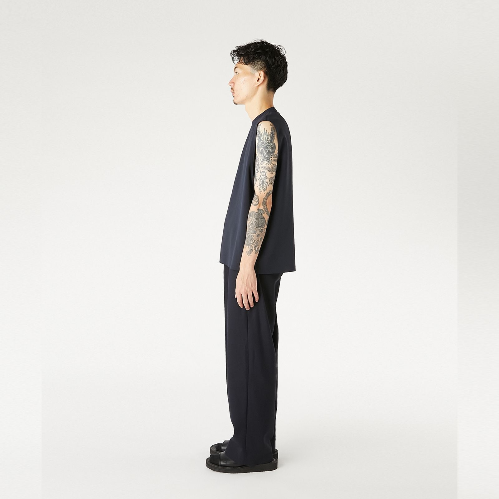 TANK TOP （NAVY / ネイビー）｜ノースリーブ｜2261-CS52-010