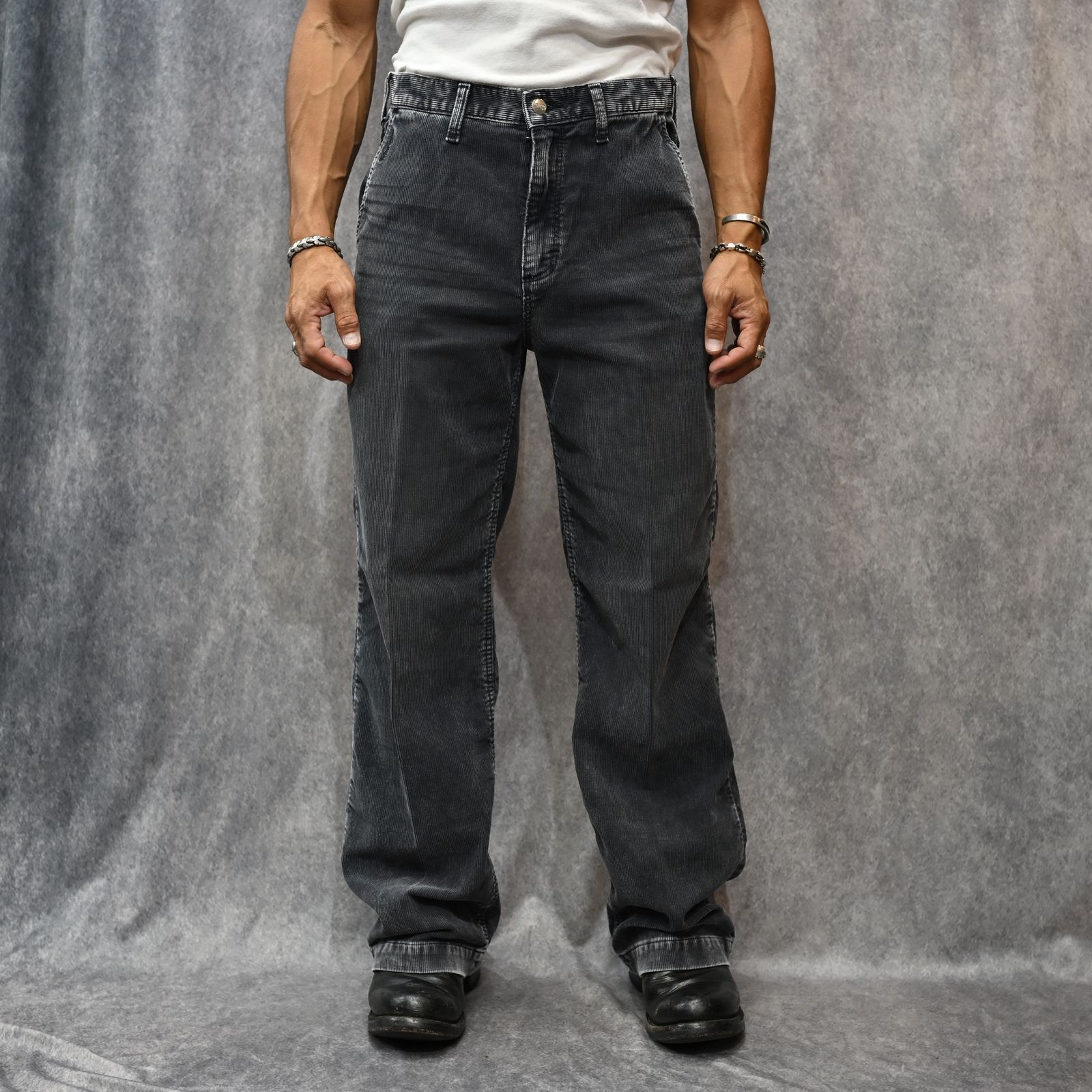 × Wrangler RANCHER DRESS PANTS （BLACK）｜× ラングラー ランチャードレスパンツ｜6252-WR02