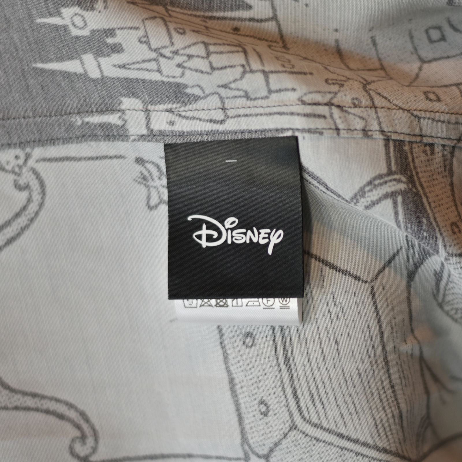 DISNEY VC/PC ALOHA COLLECTION ALOHA SHIRT / CINDERELLA (BLACK) / アロハ シャツ / シンデレラ / DP-024-3285-10
