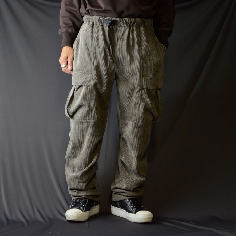N.HOOLYWOOD - CARGO PANTS （BEIGE） / グラミチ コーデュロイ カーゴ 