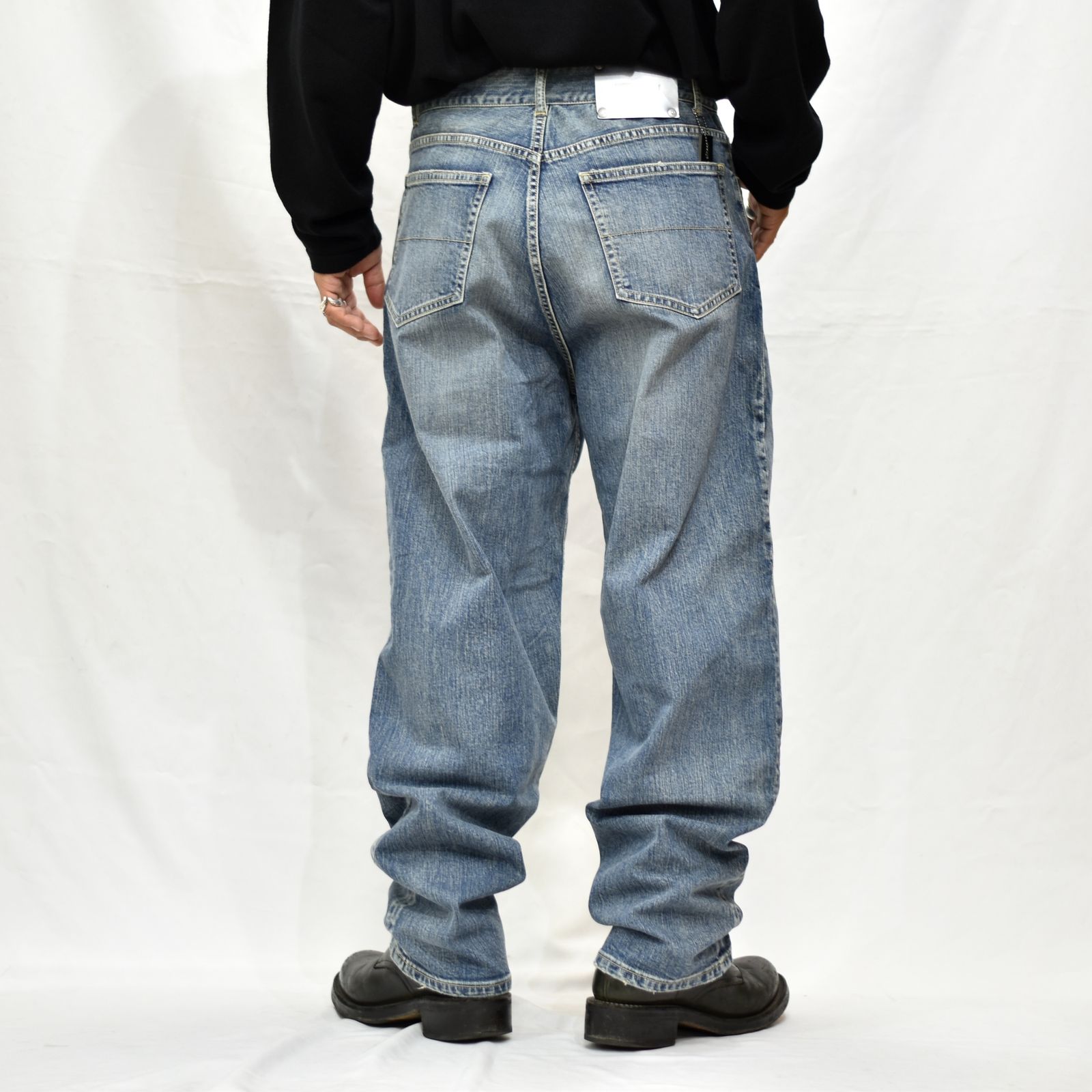 ストレッチデニム ワイドPT （INDIGO）