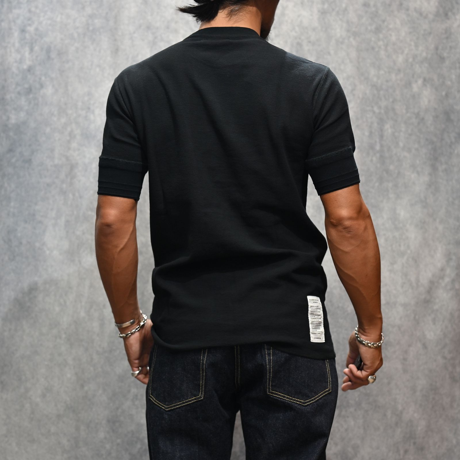 Thermal Crewneck T-SH （BLK） / サーマル Tシャツ （ブラック） / 2508-4003